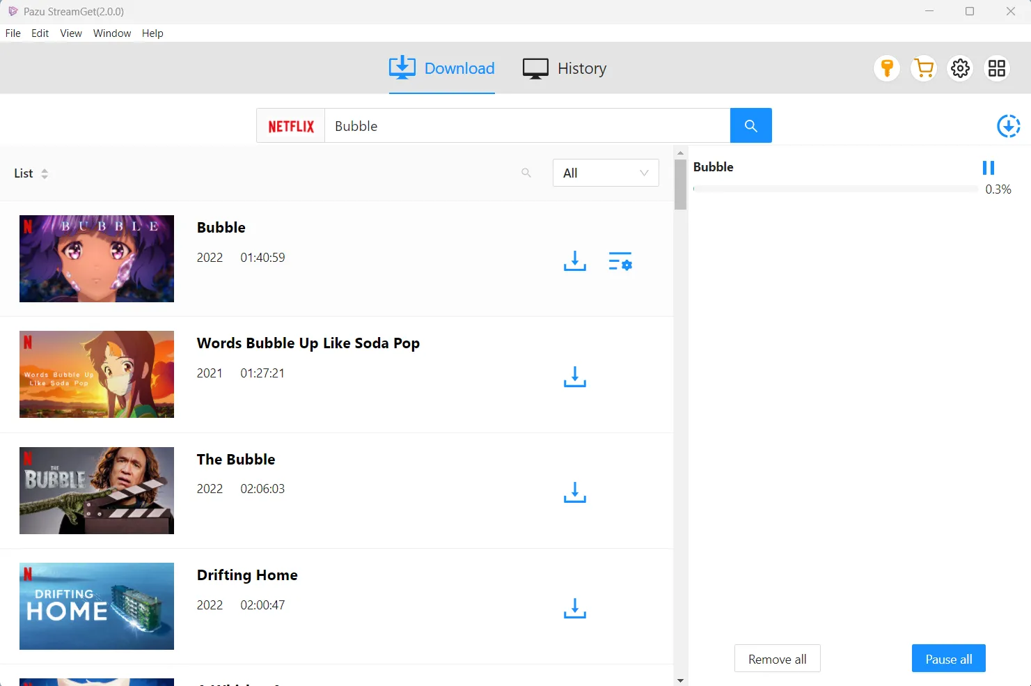 Captura Pazu StreamGet All In One Video Downloader Zxhuf1lt