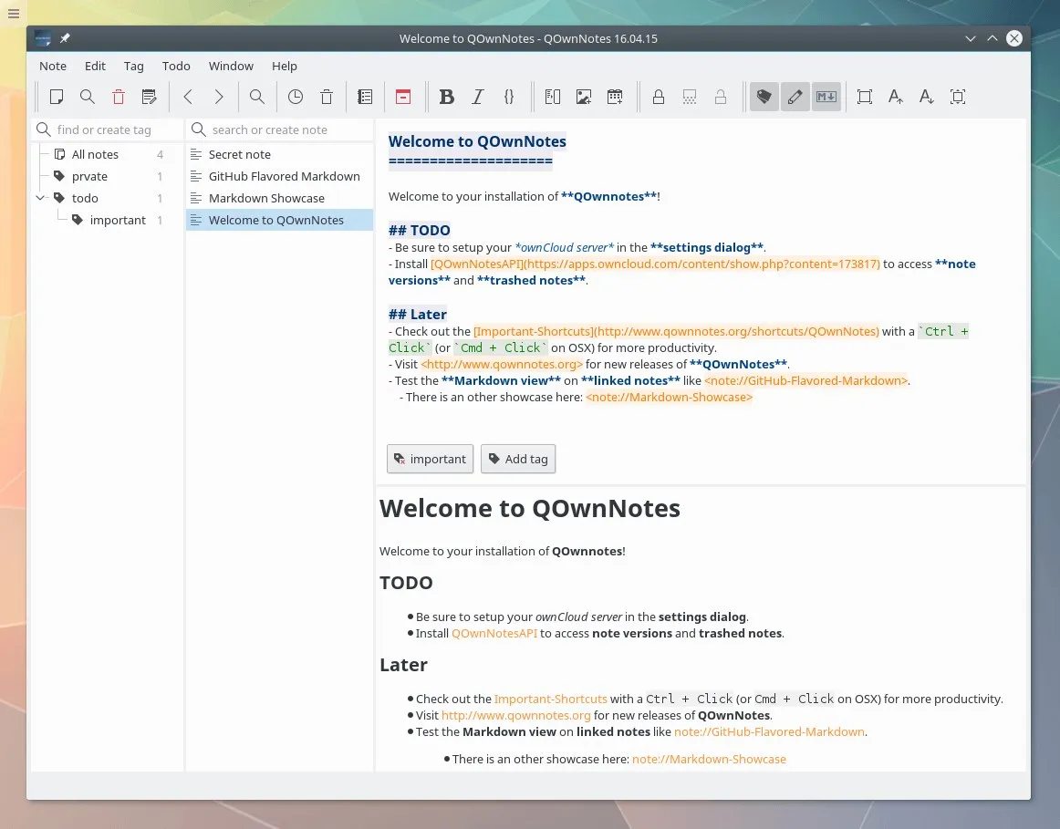 Captura QOwnNotes 2pud1vim