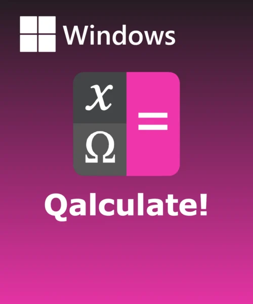 Qalculate! Qalculate!