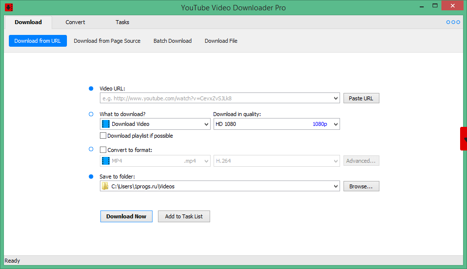 Captura Robin YouTube Video Downloader Pro Pvjlfygc