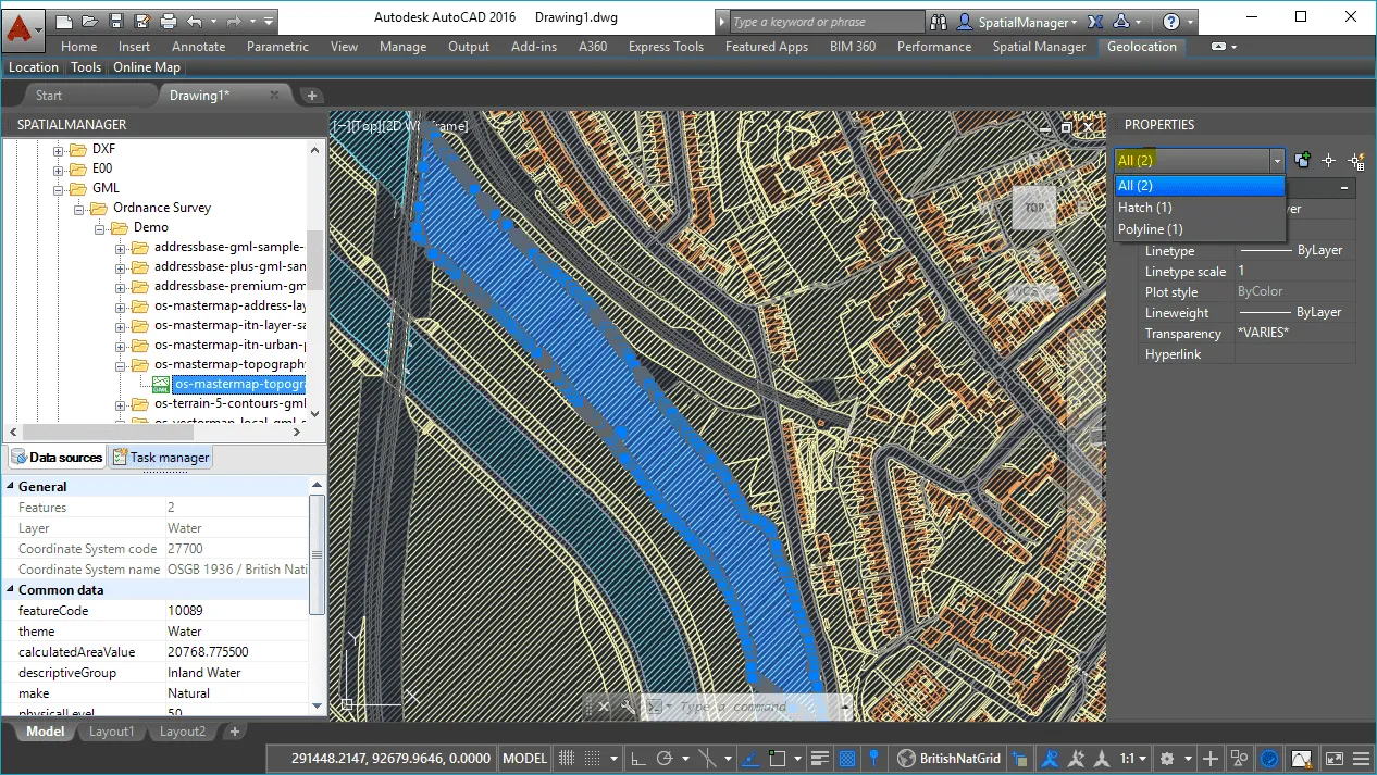 Captura Spatial Manager For AutoCAD Professional 69xqtmij