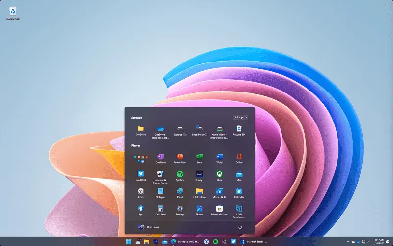 Captura Stardock Start11 Lhyvugma
