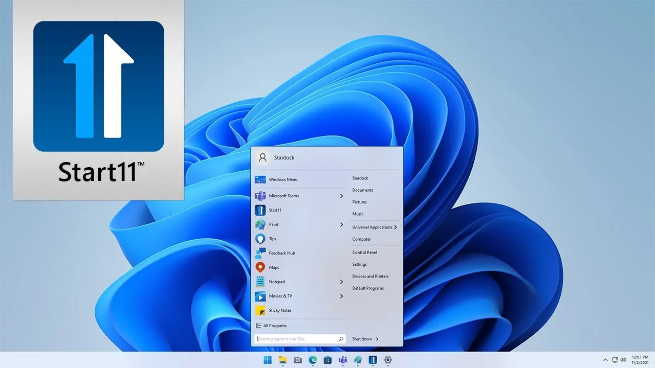 Captura Stardock Start11 Slpoga56