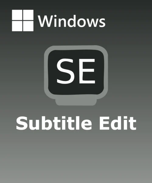Subtitle Edit Subtitle Edit