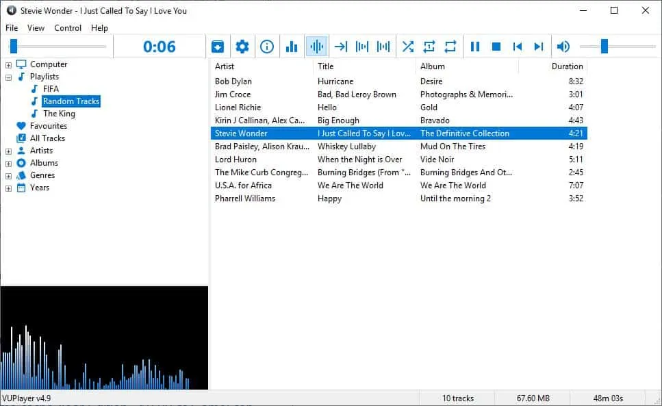 Captura VUPlayer M0vlz70t