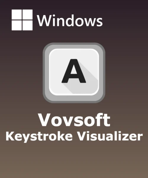 Vovsoft Keystroke Visualizer Vovsoft Keystroke Visualizer