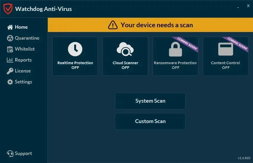 Captura Watchdog Anti Virus Bhmwvoew