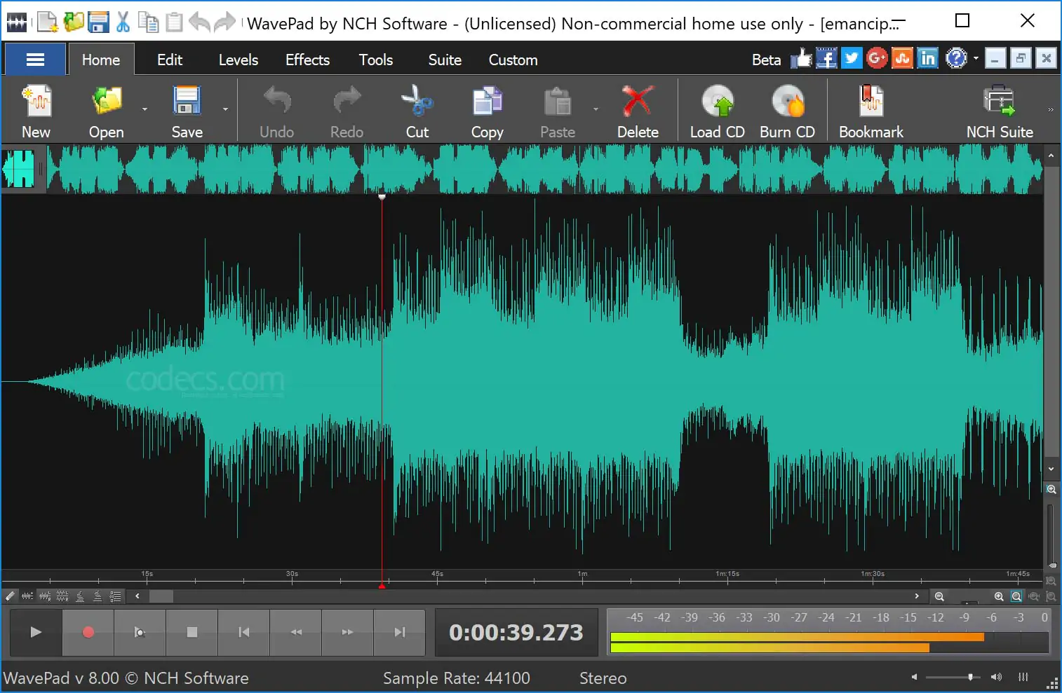 Captura WavePad Sound Editor Master Mz7mmkjb