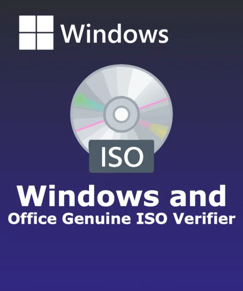 Windows and Office Genuine ISO Verifier Windows and Office Genuine ISO Verifier