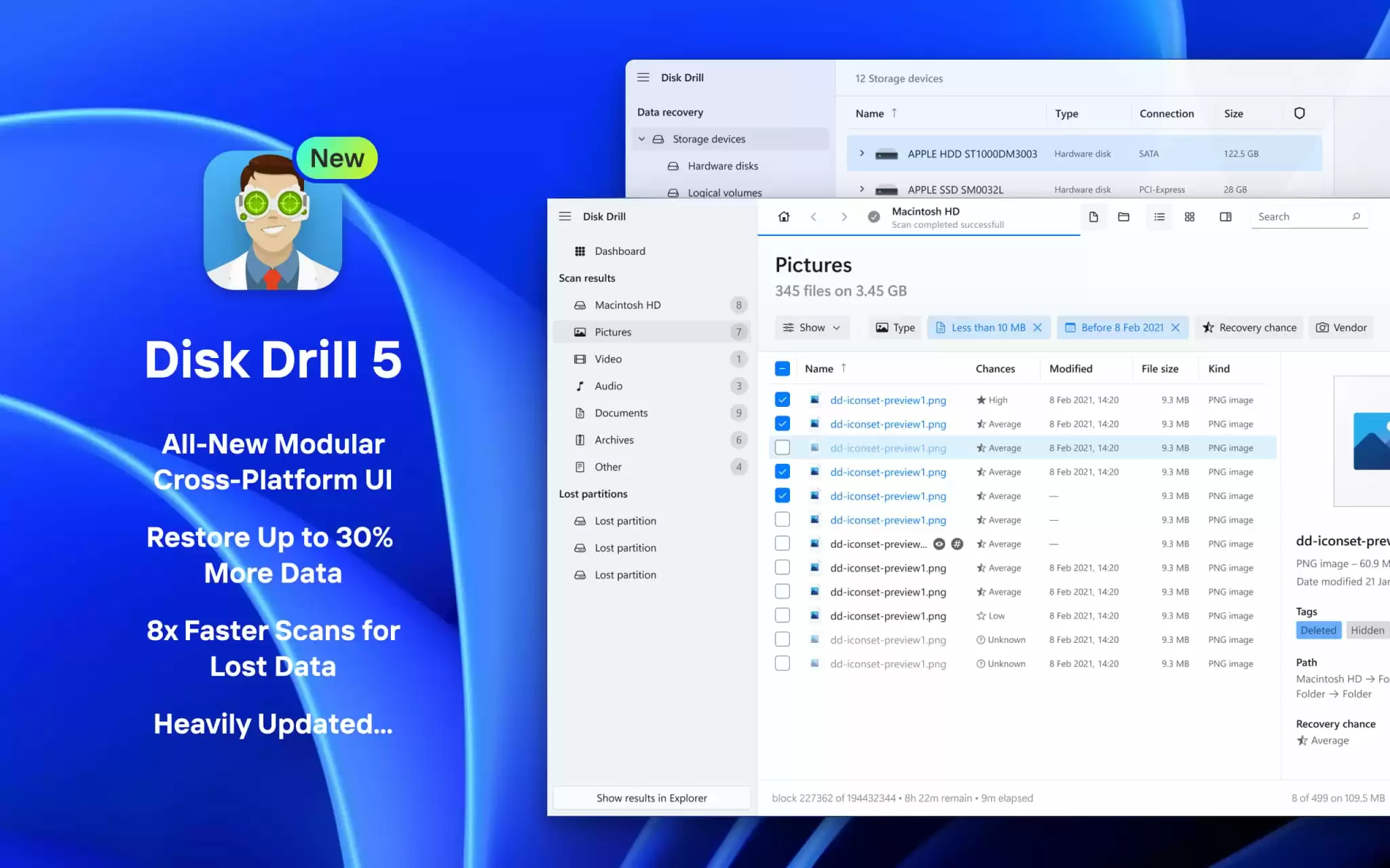 Captura All New Disk Drill 5 For Windows