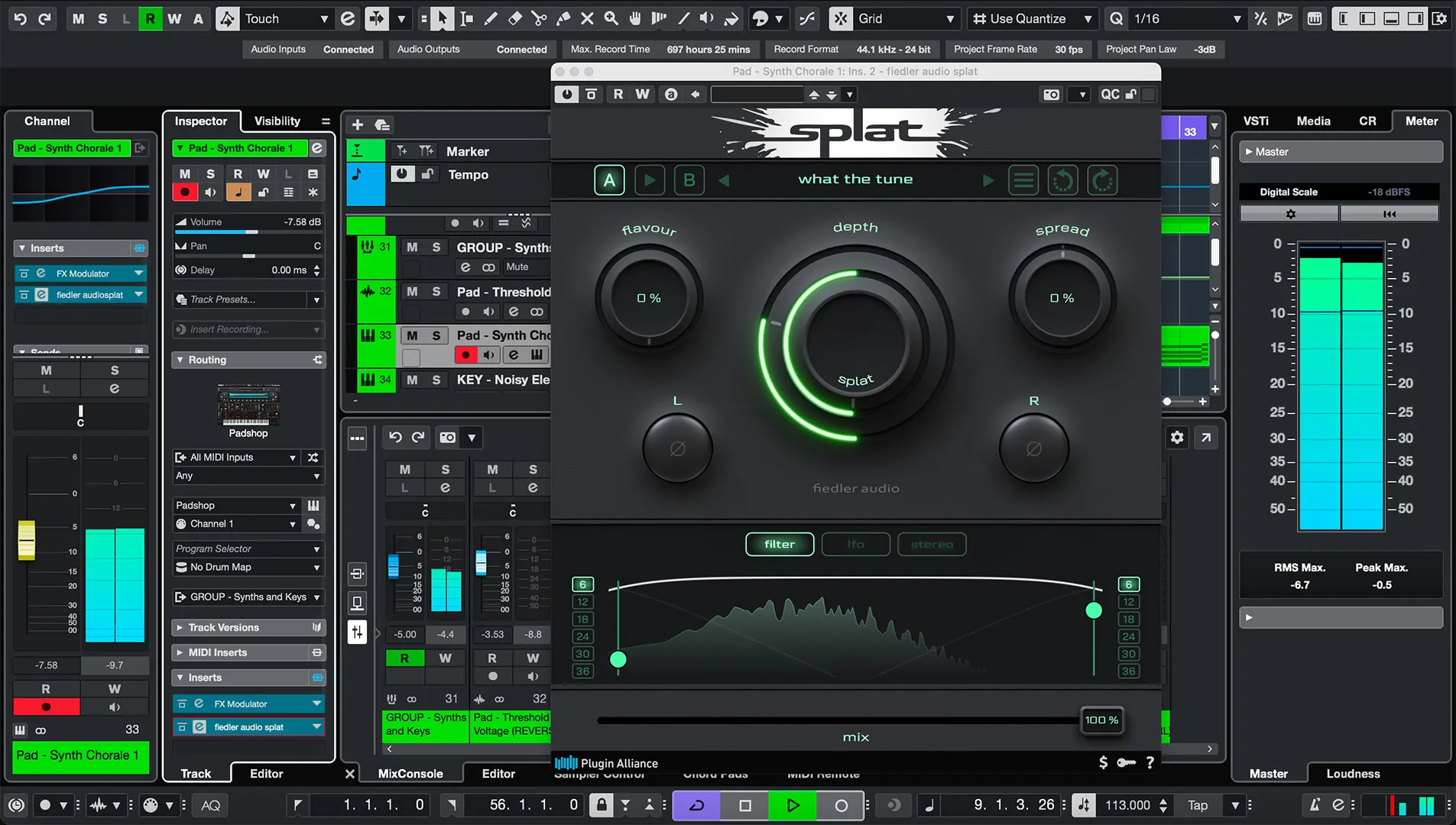 Captura IZotope Cascadia 0xeb1786