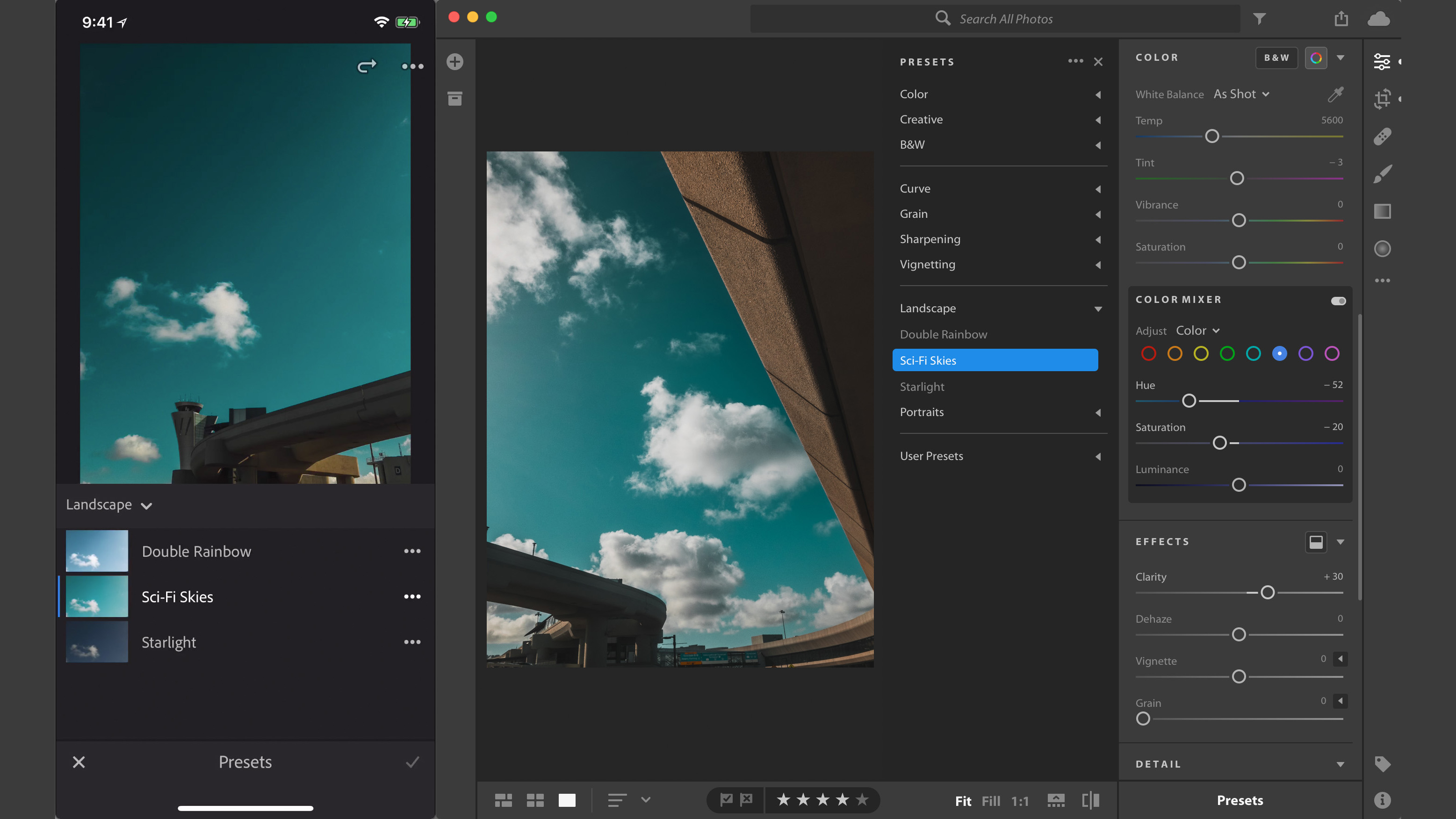 Captura Adobe Lightroom 3