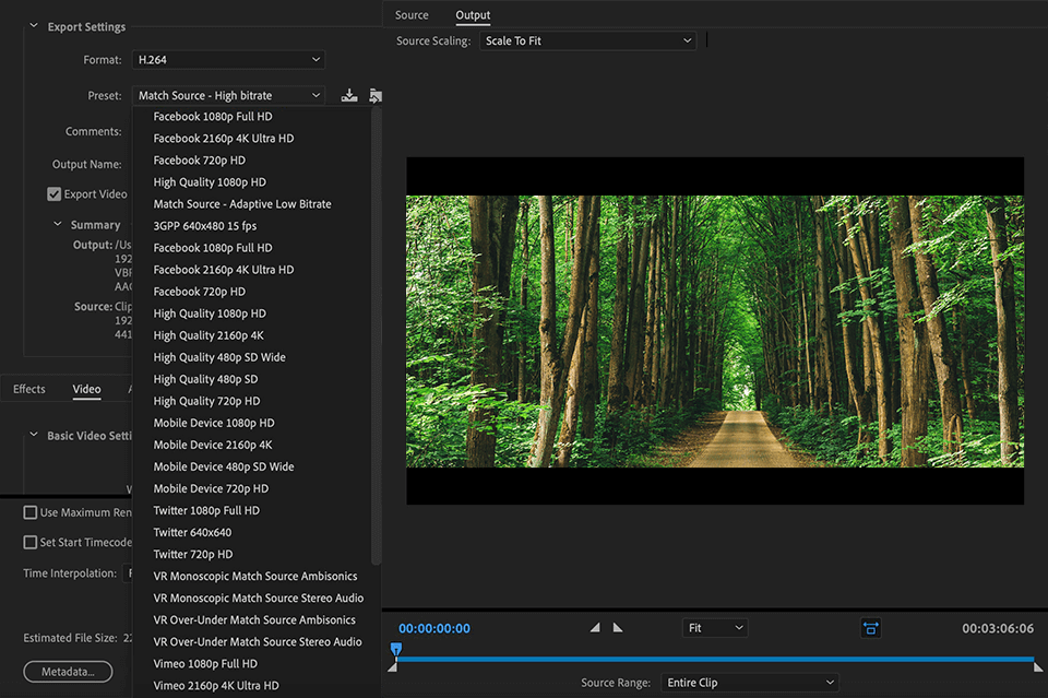 Captura Adobe Media Encoder for macOS 1