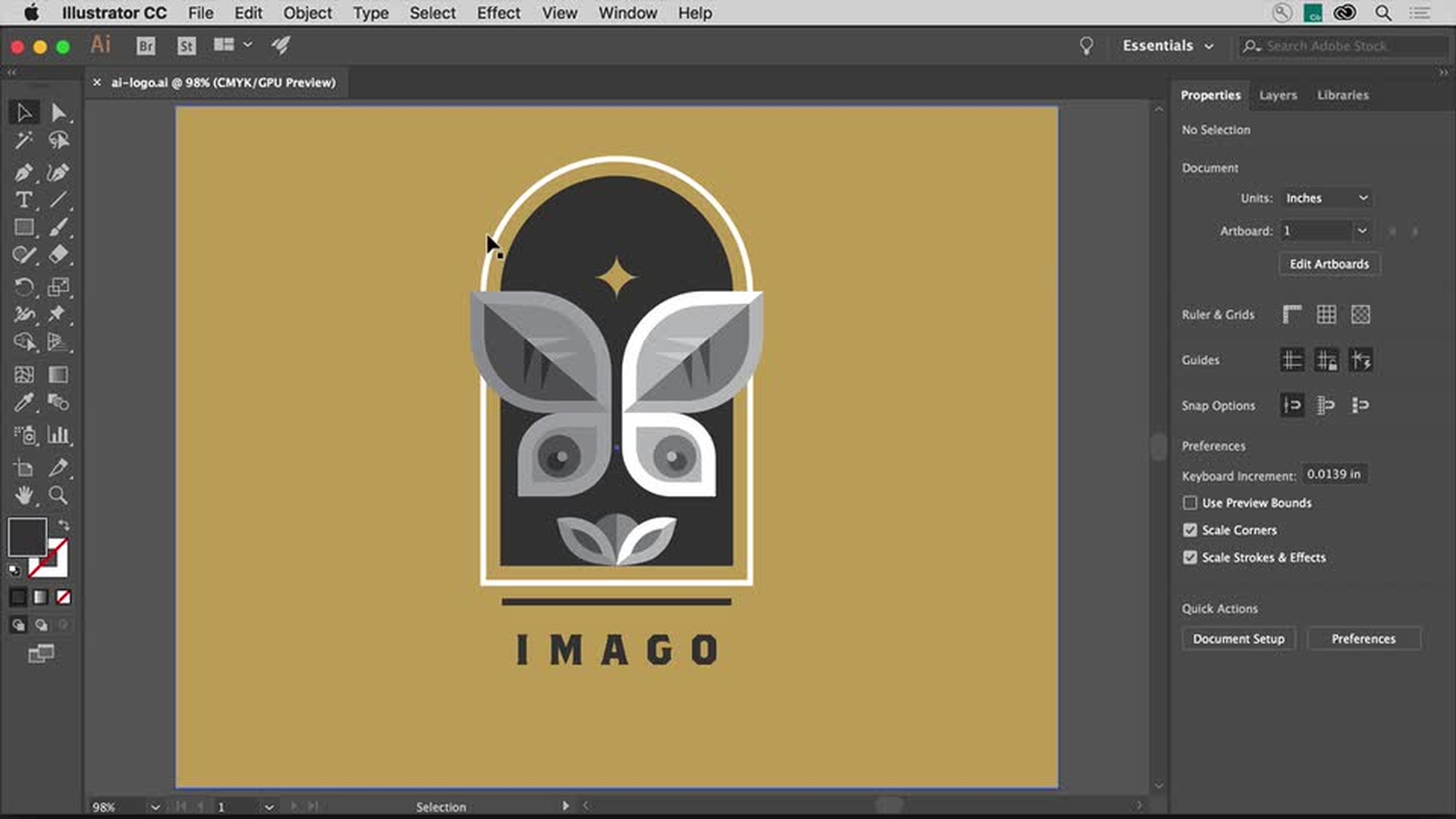 Captura Adobe Illustrator for macOS 2