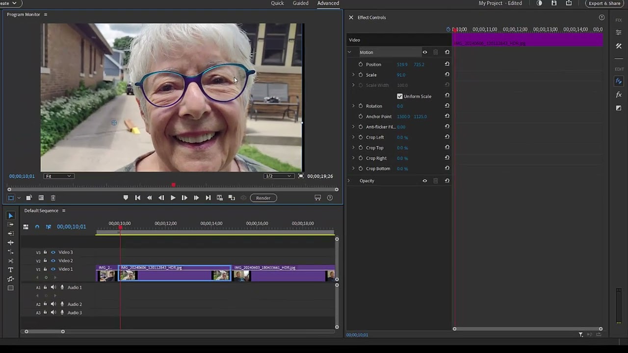 Captura Adobe Premiere Elements 3