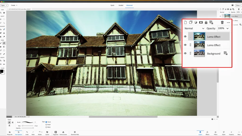 Captura Adobe Photoshop Elements 3
